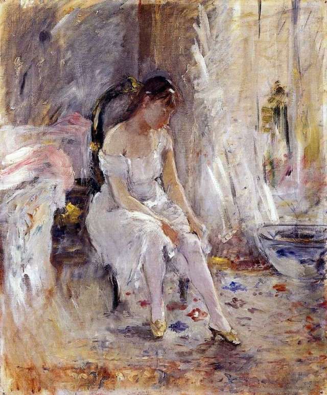 &nbsp;&raquo; La jeune fille mettant son bas &nbsp;&raquo; … Berthe MORISOT&nbsp;…
