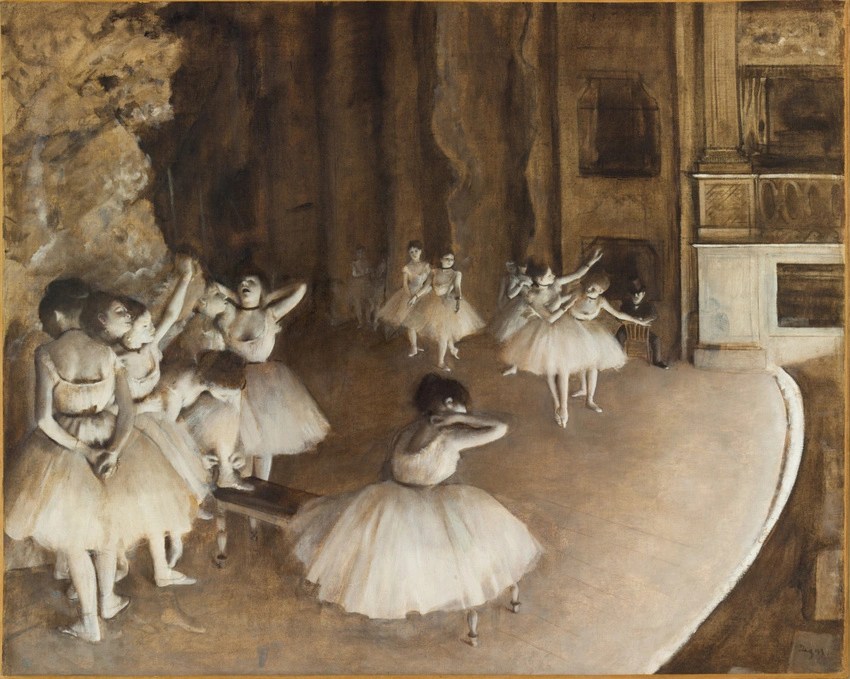 La répétition de ballet … Edgar&nbsp;DEGAS