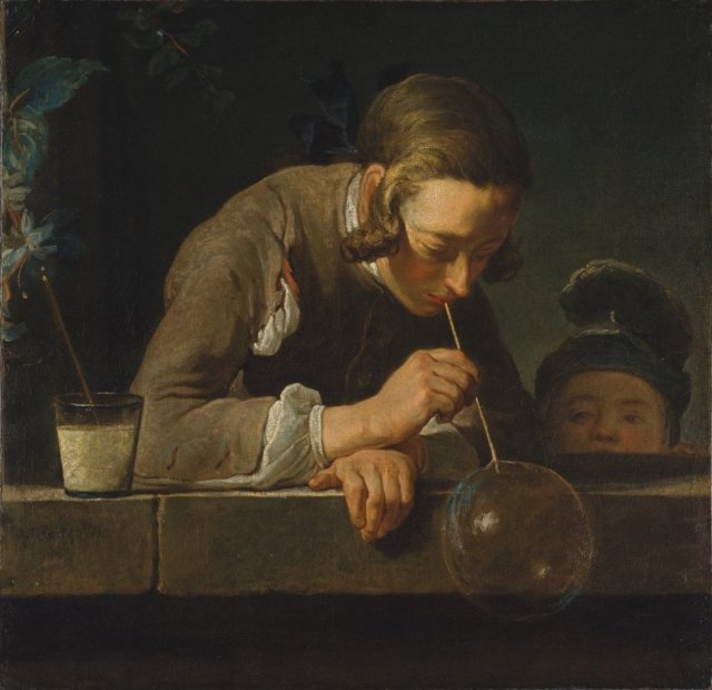 Les bulles de savon … Jean-Siméon&nbsp;CHARDIN