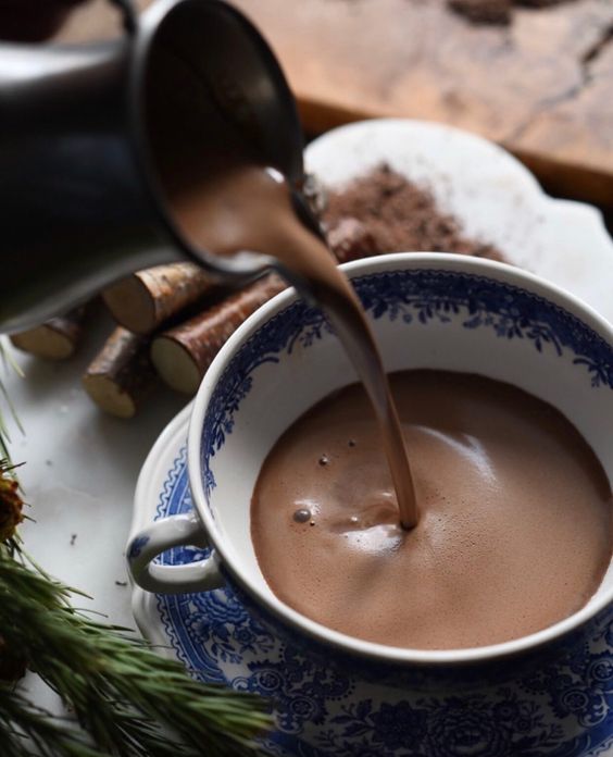 Le chocolat chaud&nbsp;…