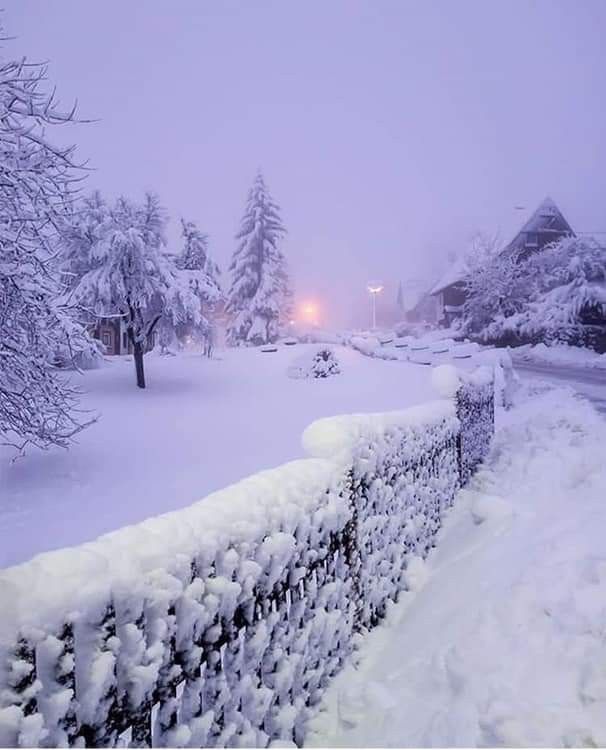 Il a neigé la veille&nbsp;…