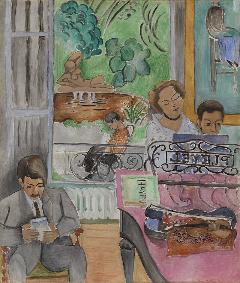 La leçon de piano … Henri&nbsp;MATISSE