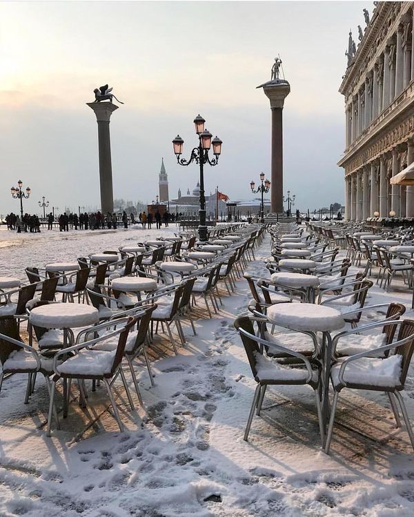 Venise en hiver&nbsp;…