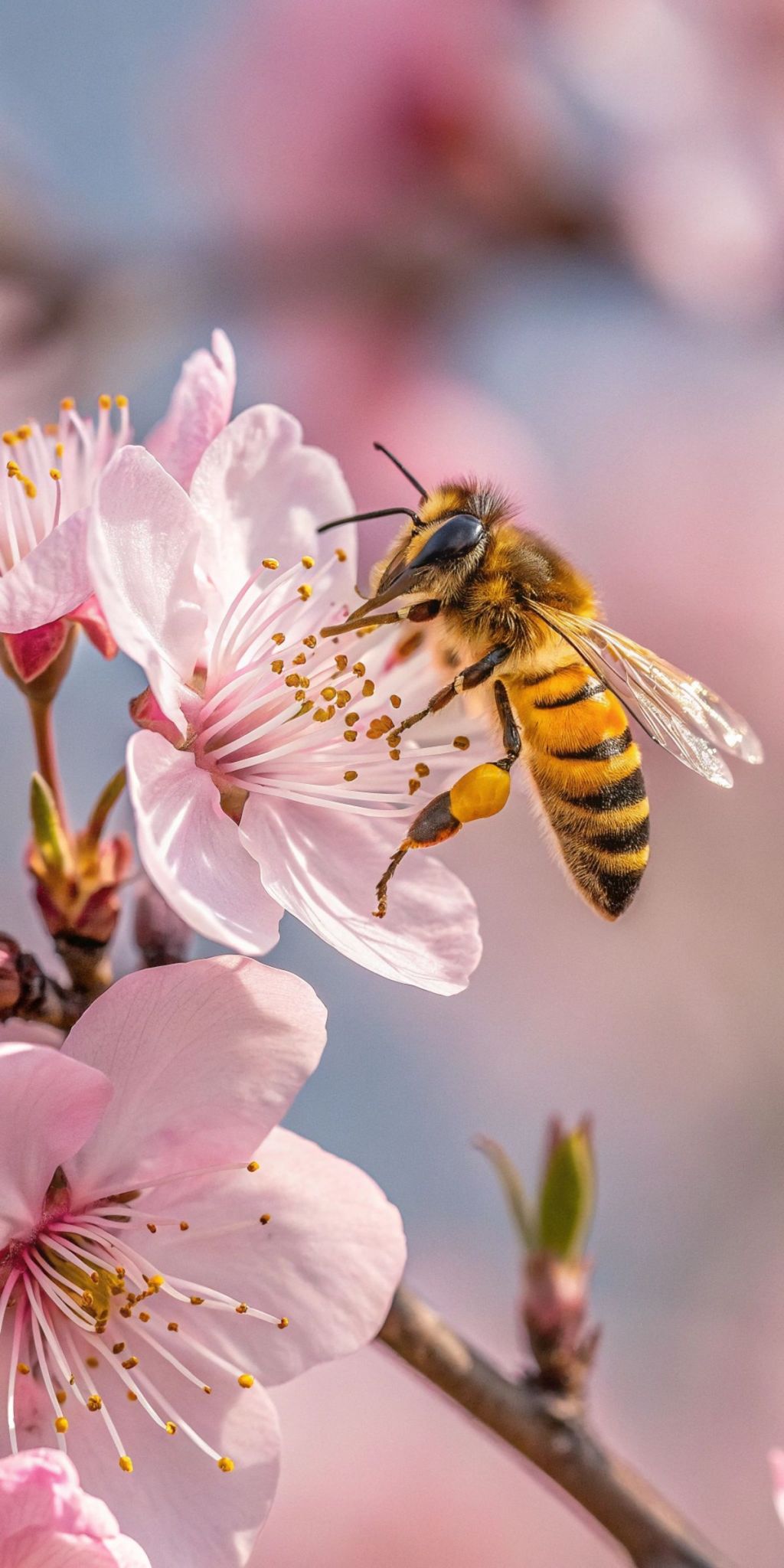 Quand l&rsquo;abeille au printemps&nbsp;…