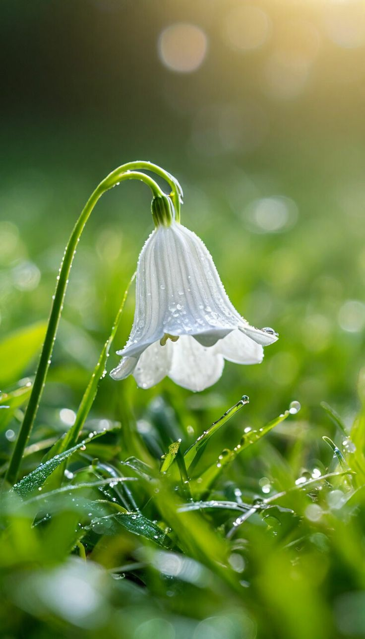 Une goutte de rosée …