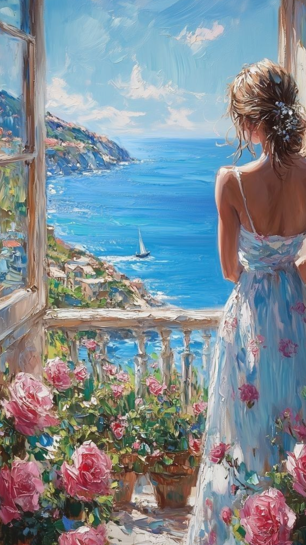 Le balcon sur la mer …