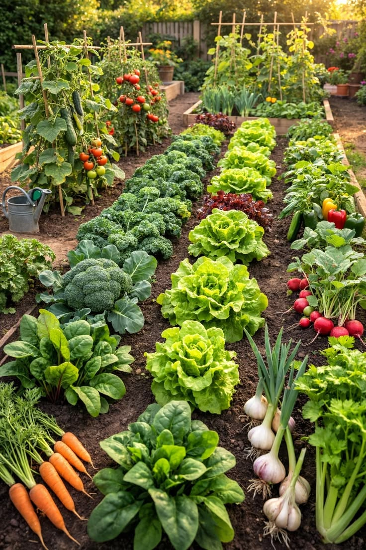 Un jardin potager&nbsp;…