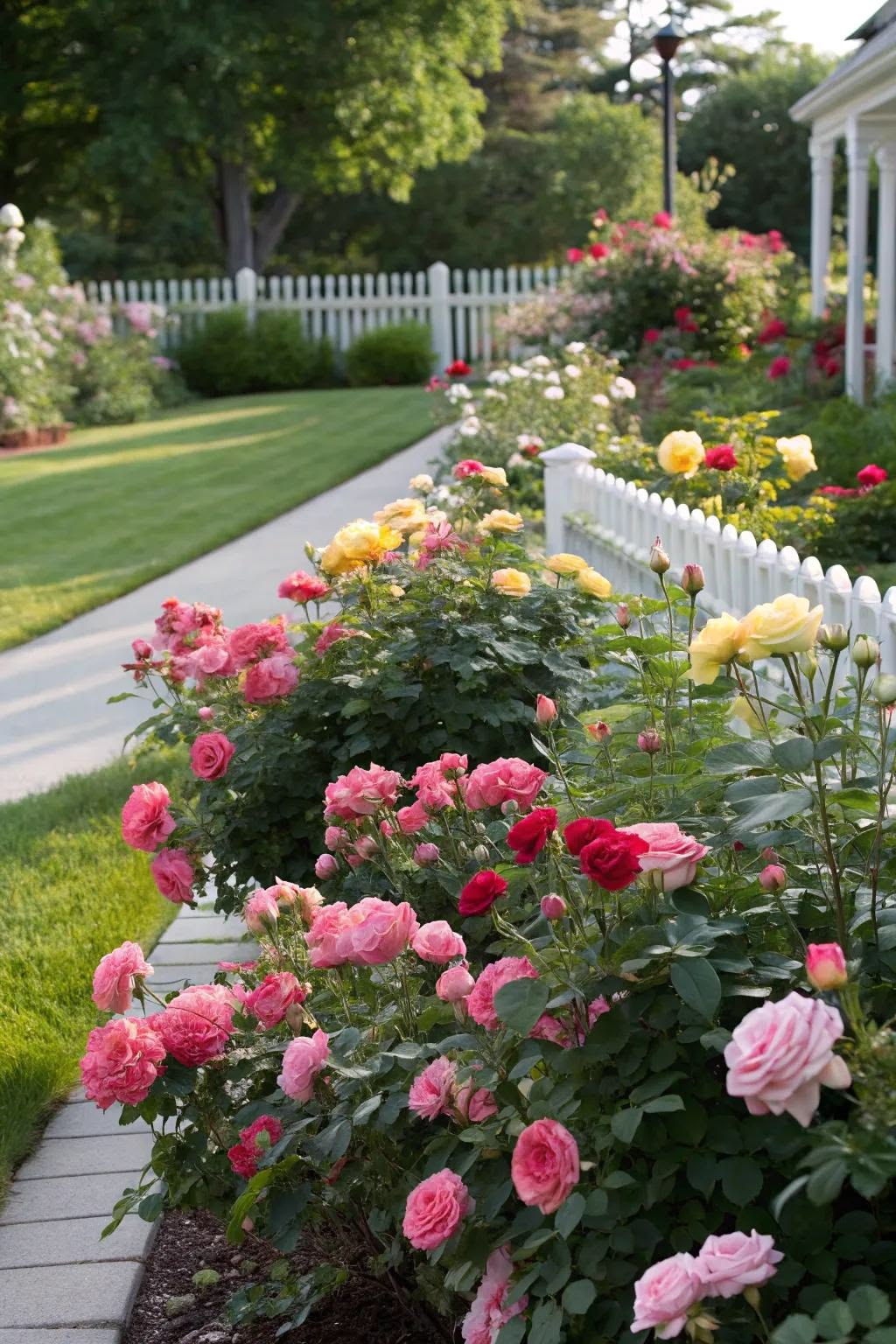 Le jardin …