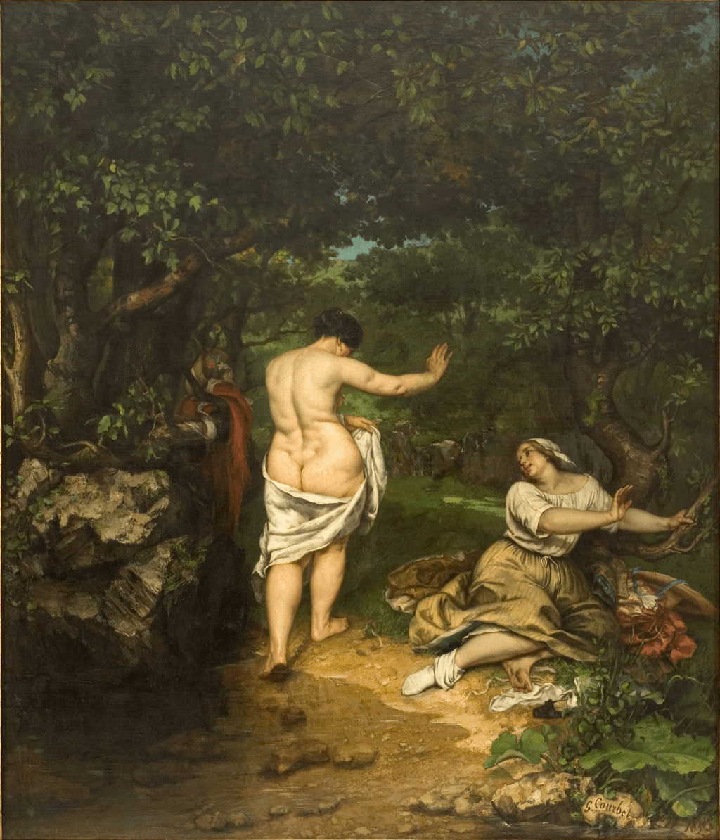 Les Baigneuses … Gustave&nbsp;COURBET