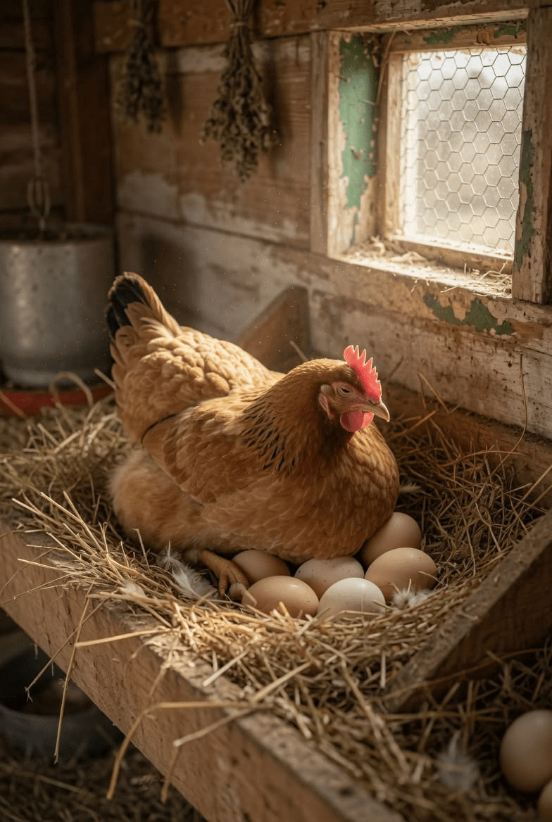 La poule …
