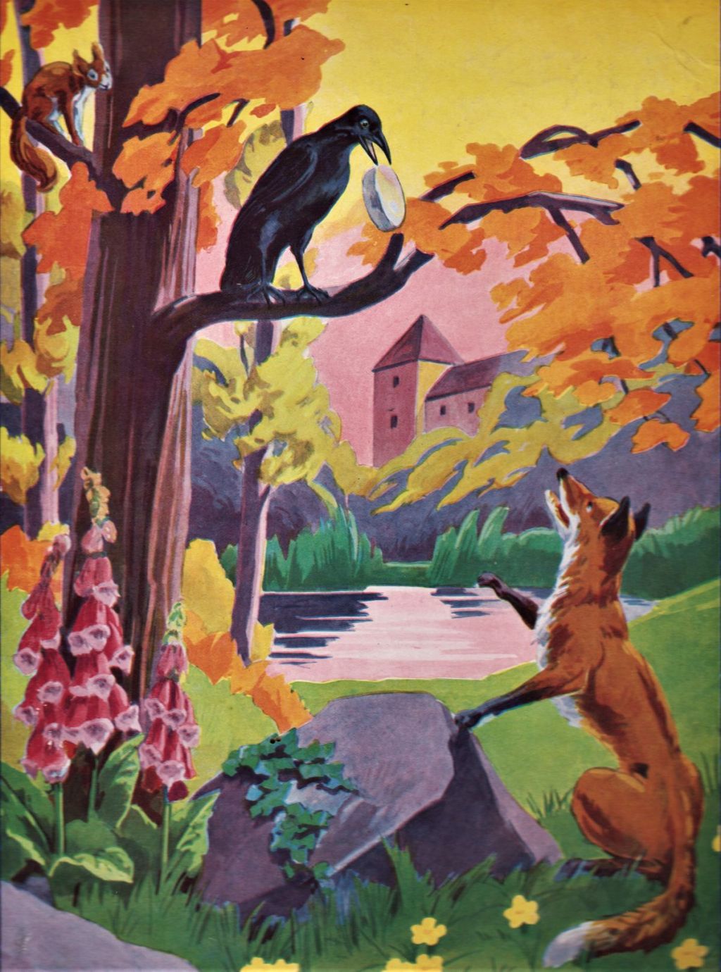 Le corbeau & le renard&nbsp;…