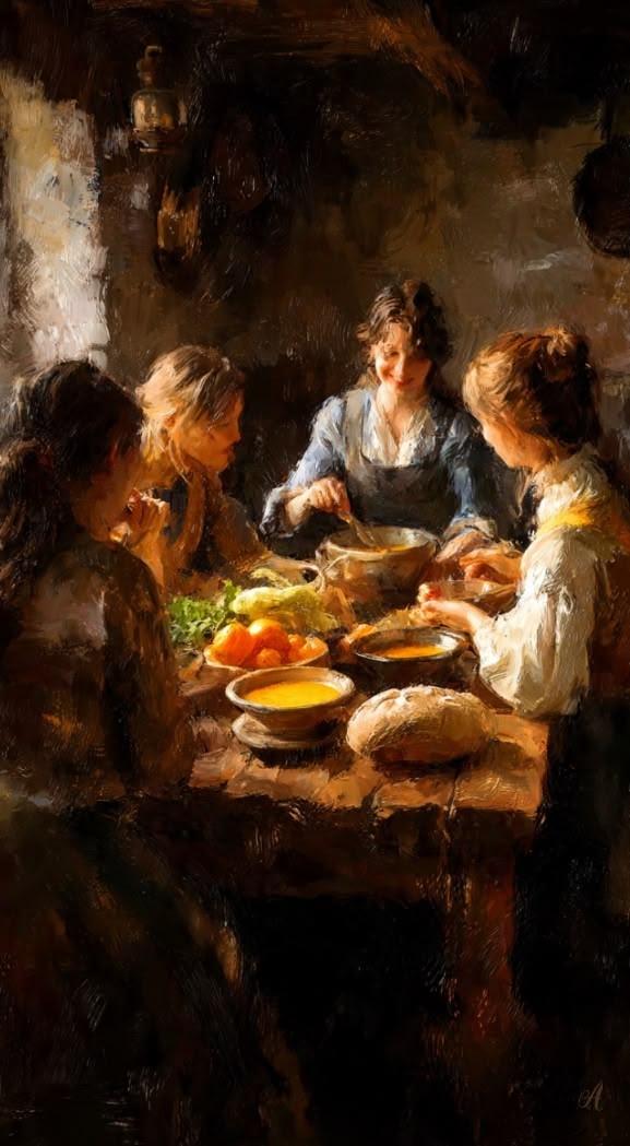 La soupe …