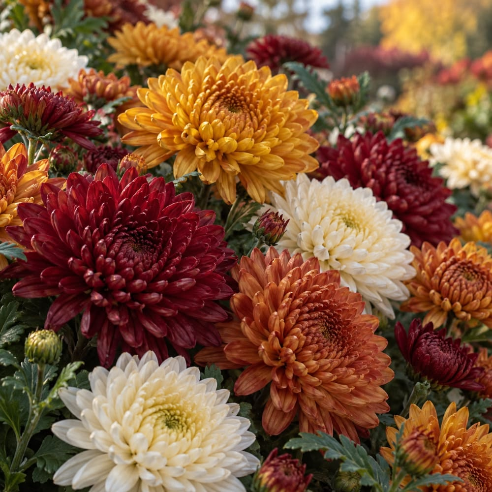 A propos du chrysanthème …
